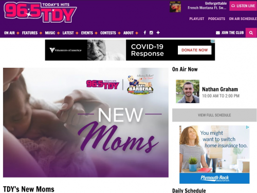 96.5 TDY Partners With Gary Barbera to Honor All Mothers'