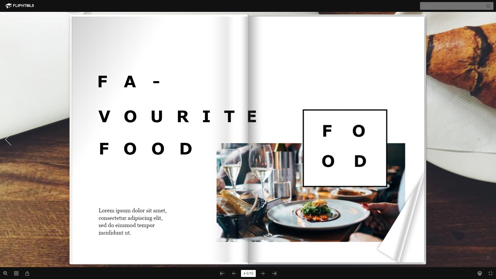 create a menu online'