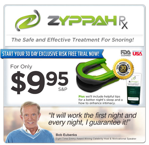 zyppah rx anti-snoring device'