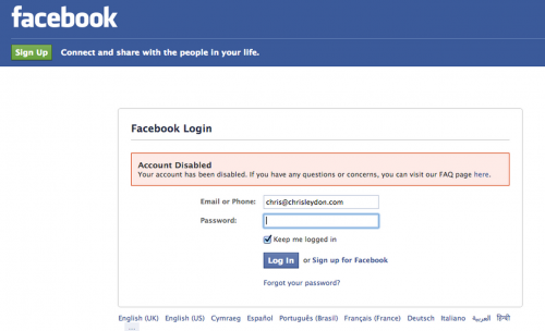 Company Logo For How to Recover Disabled Facebook Account'
