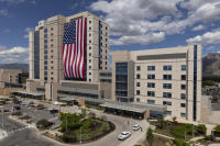American Flag on Intermountain Medical Center 1