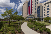 American Flag on Intermountain Medical Center 2