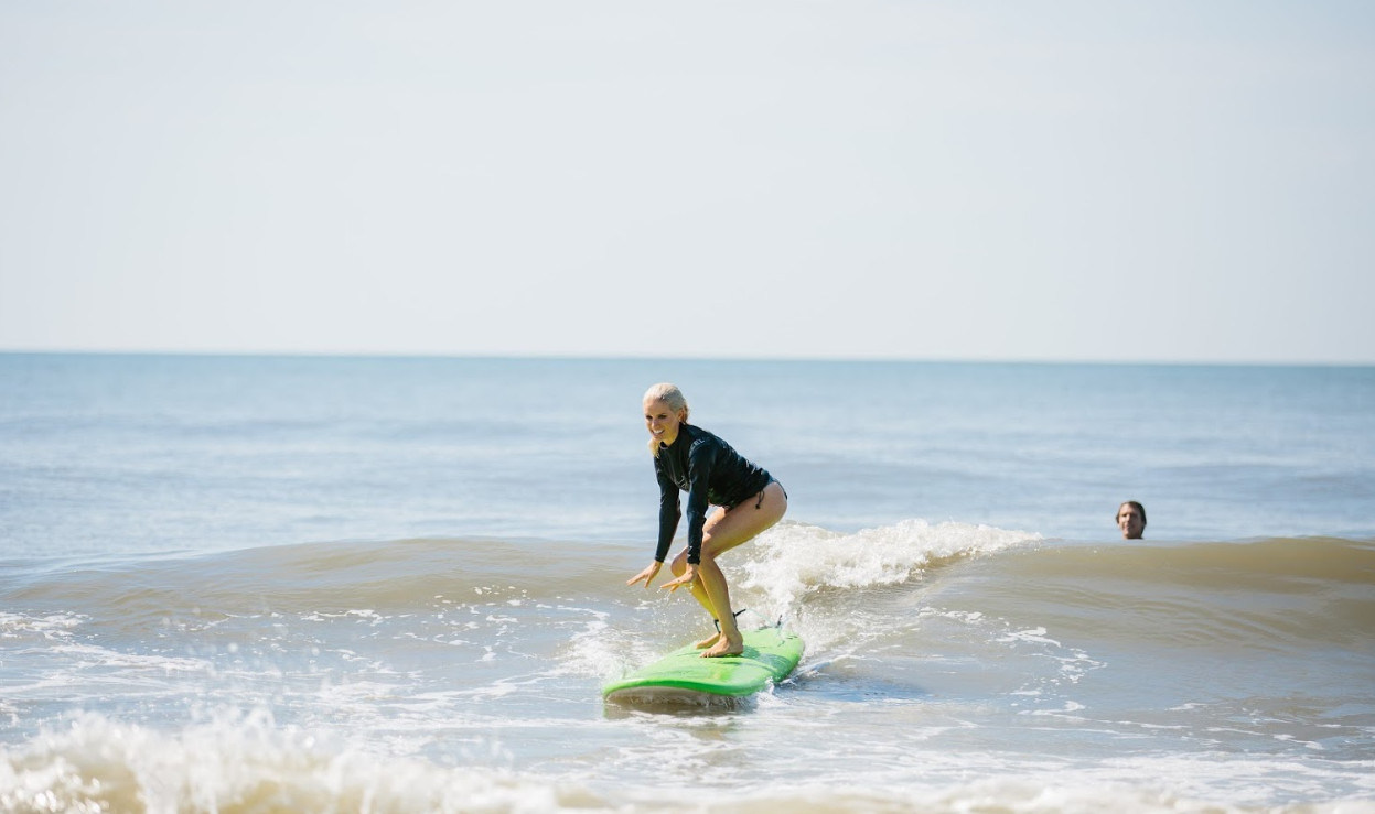 Folly Beach Surfing'