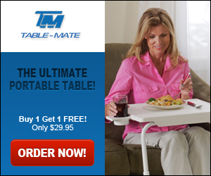 Table Mate Portable Table Offer'