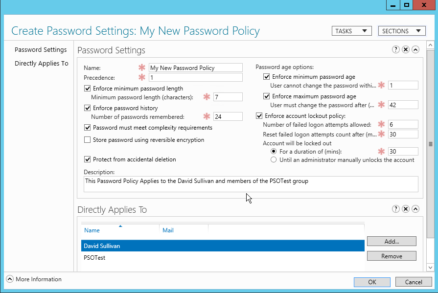 Password Policy Enforcement Tool'