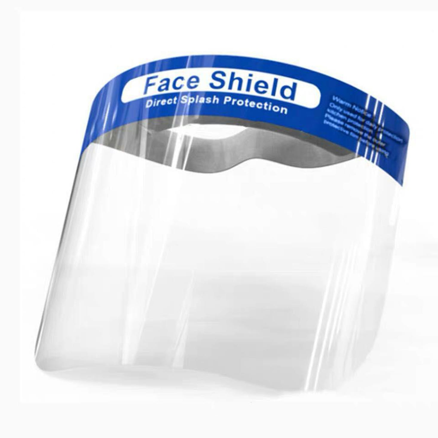 Direct Splash Protection Face Shield'