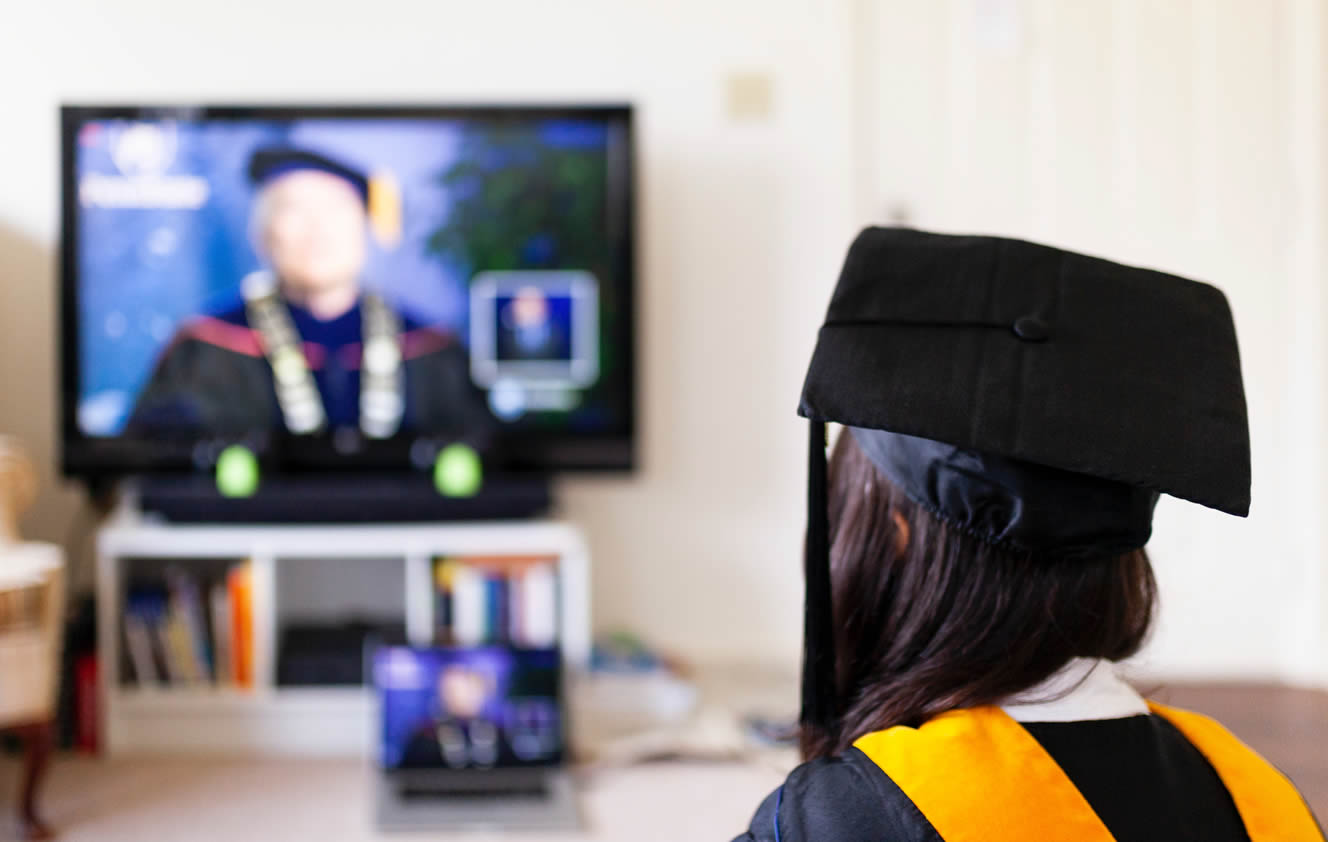 Virtual Graduation from Home