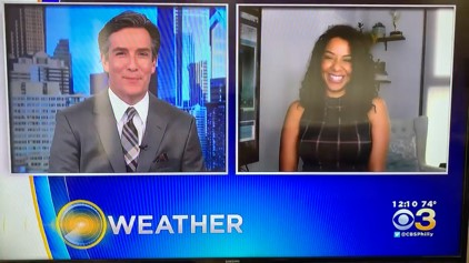 CBS Philly, Channel 3 Ukee Washington Gave a Well-Deserved S