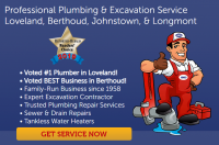 Jones Excavating &amp; Plumbing Logo