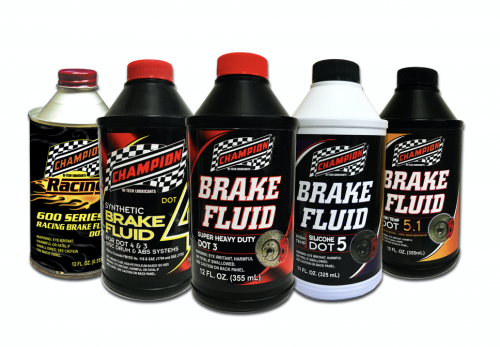 Champion Draws a Full House with Brake Fluid'