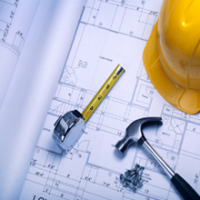 Galvan Builders Construction Company Logo