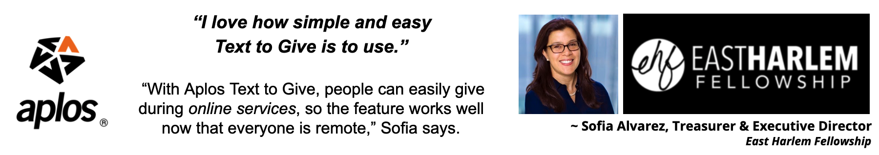 East Harlem Fellowship Testimony'