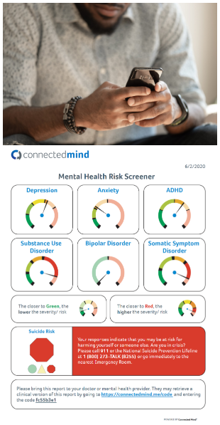 Connected Mind - mental health screening and assessments'
