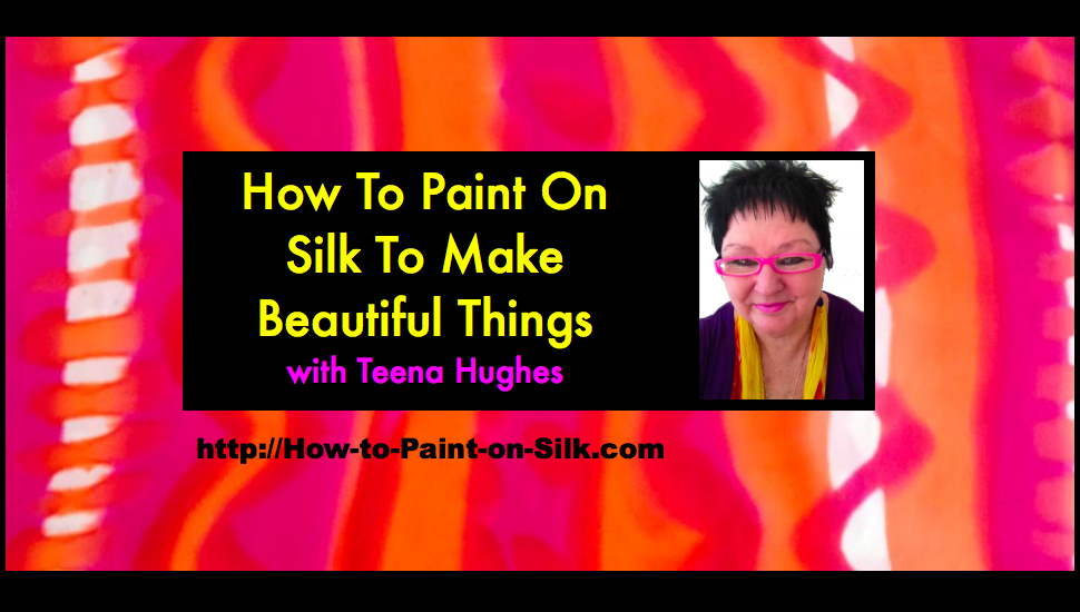 how to paint on silk'