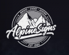 Company Logo For Alpine Signs'