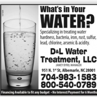 D and L Water Treatment, LLC Logo