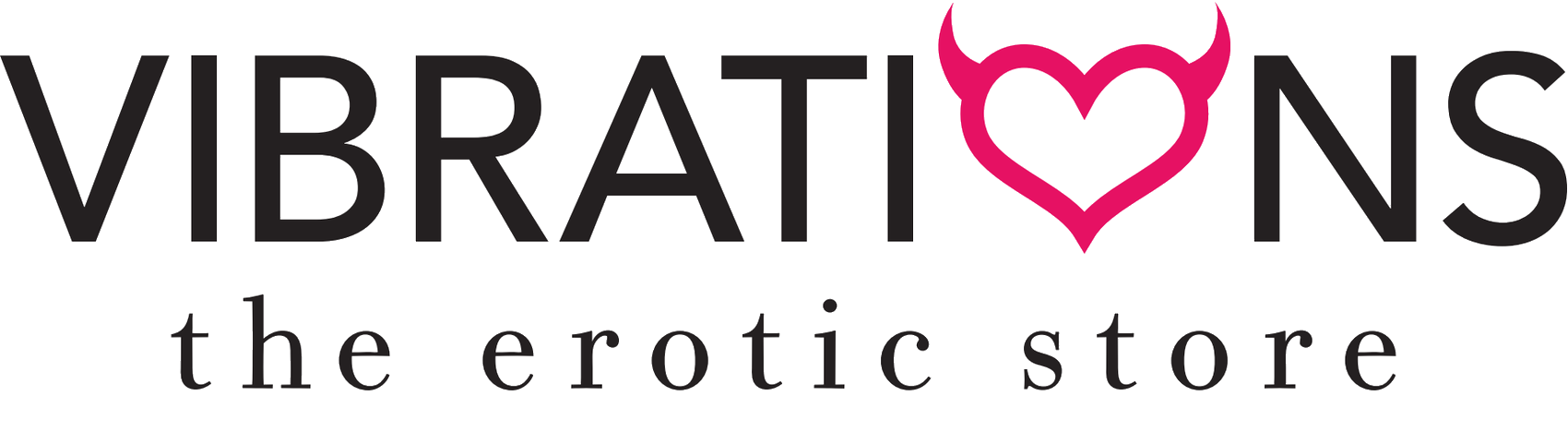 Vibrations The Erotic Store Logo'