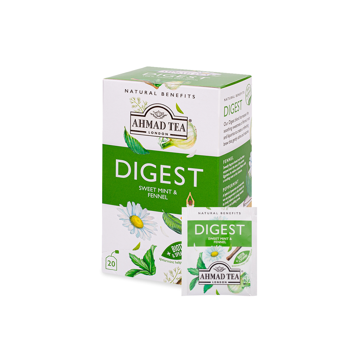 Ahmad Tea Digest Natural Benefits Tea