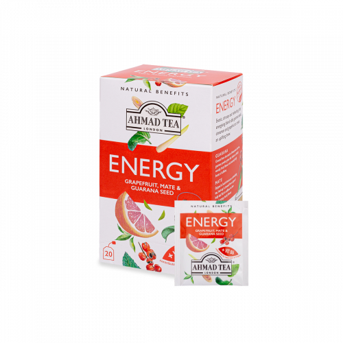 Ahmad Tea Energy Natural Benefits Tea'