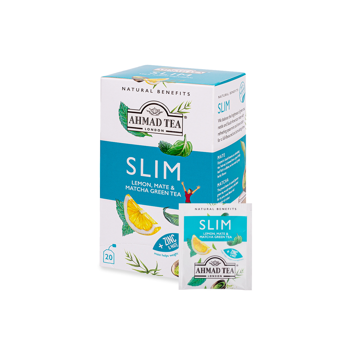 Ahmad Tea Slim Natural Benefits Tea'