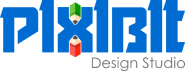 Pixibit Design Studio Logo