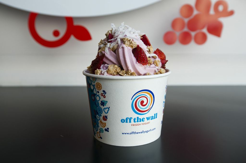 Off the Wall Frozen Yogurt Product Shot