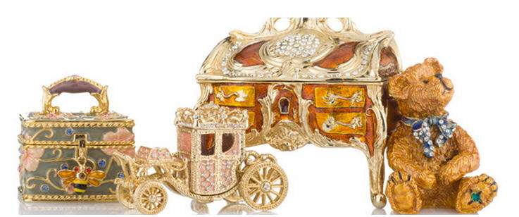 Faberge Inspired Artist Works Featured At ShopGalilee'