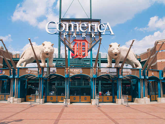 Comerica Park seating chart