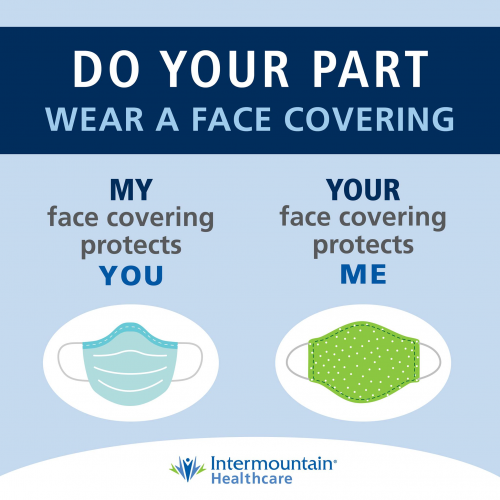 Do Your Part - Wear A Face Covering'
