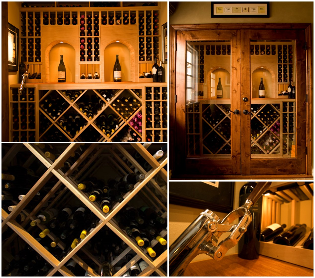 Levine Custom Wine Cellar Project'