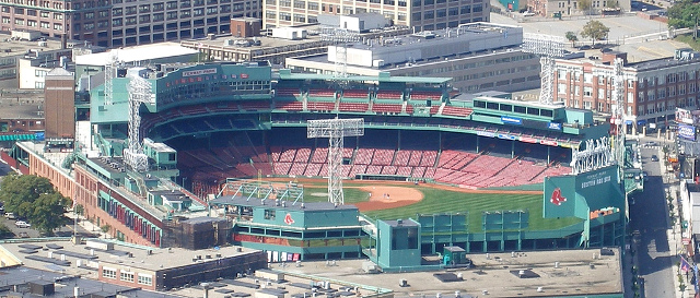 Fenway  Park seating chart'