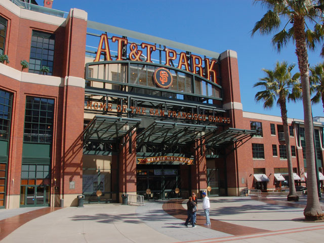 AT&T Park seating chart'