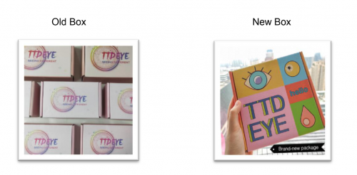 TTDEYE Makes Changes in the Company&rsquo;s Colored Lens'
