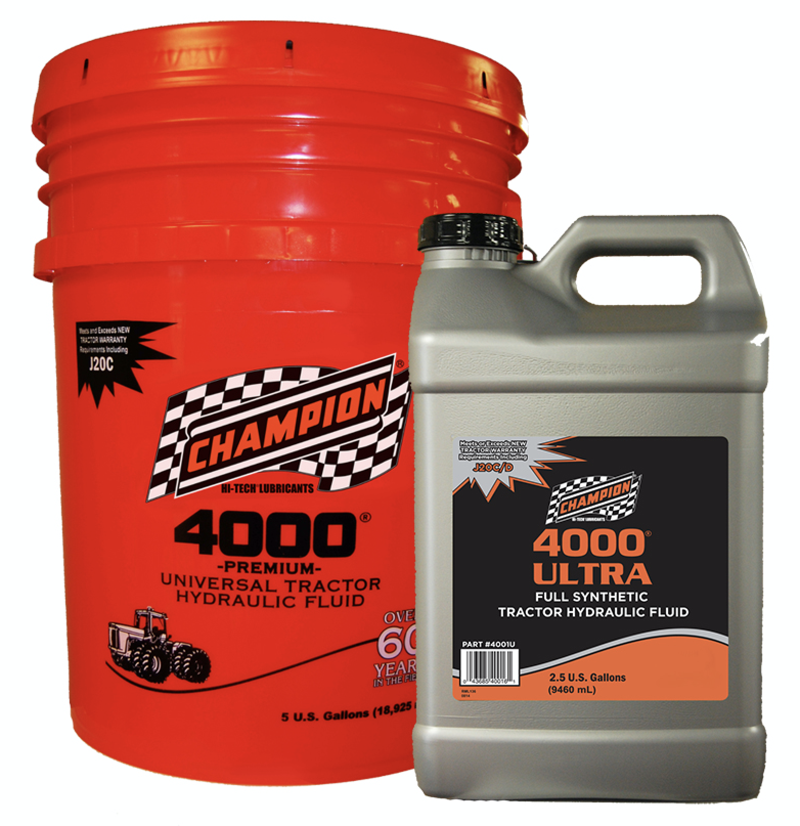 Champion Oil Understands Universal Tractor Hydraulic Fluids'