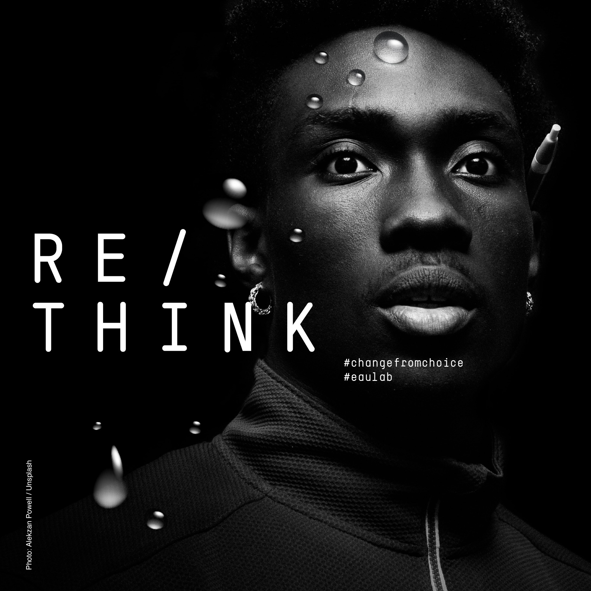 EauLab ReThink Poster - Pen Guy