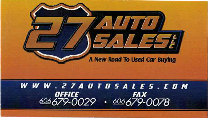 Company Logo For 27 Auto Sales LLC'