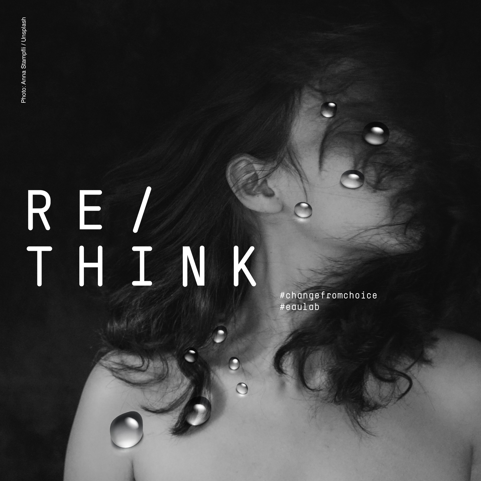 EauLab ReThink Poster - Hair Girl'