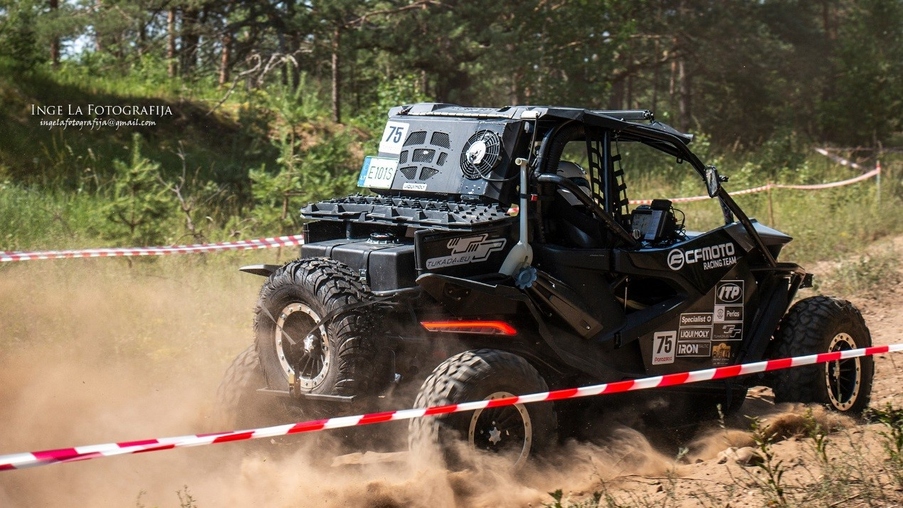 CFMOTO Factory Racing Team stormed the Enduro Rally contest'