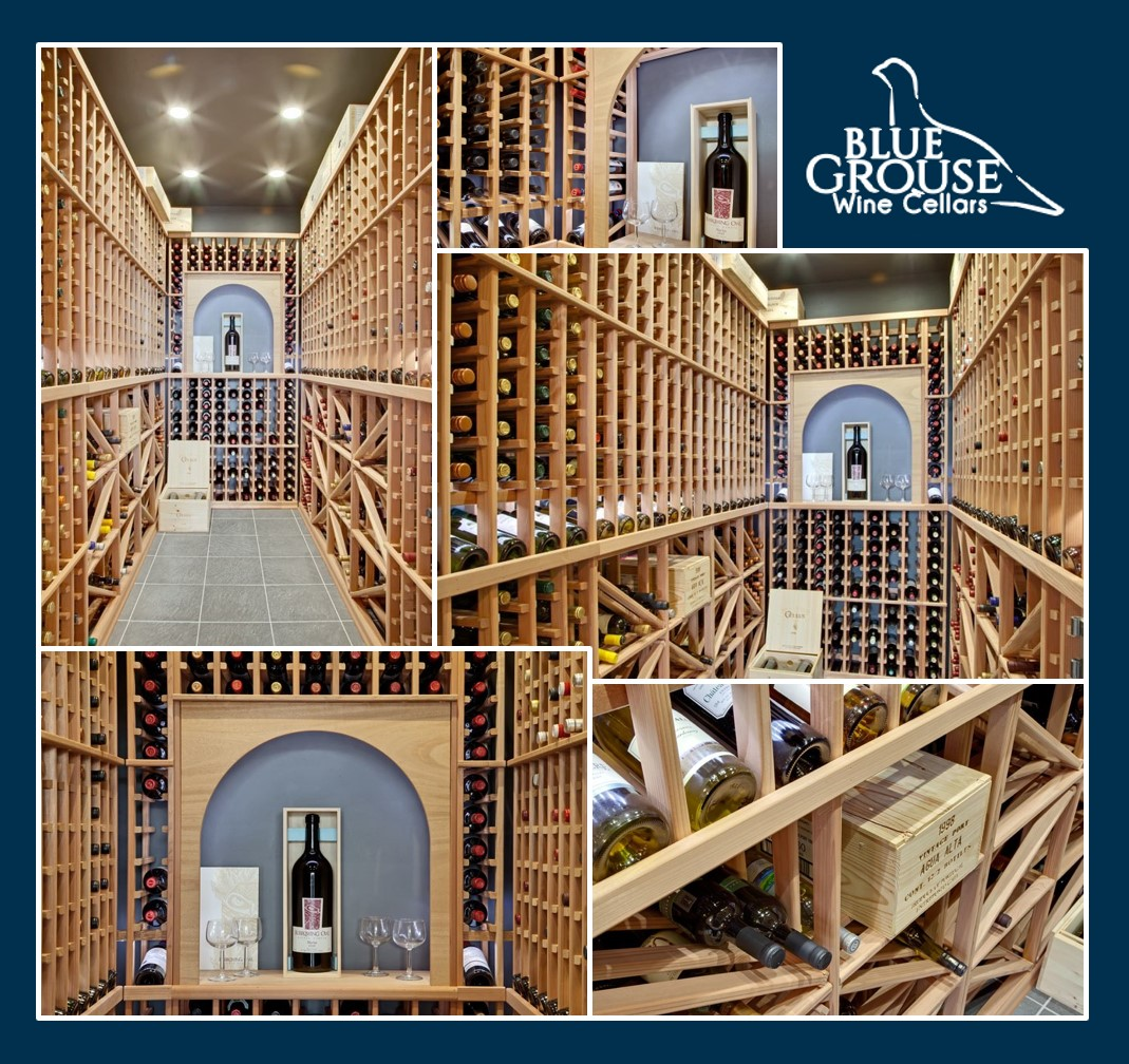 Modular Wine Cellar with Archway'