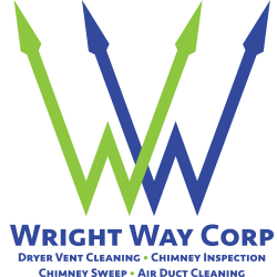 Wright Way Air Duct &amp; Dryer Vent Cleaning Logo