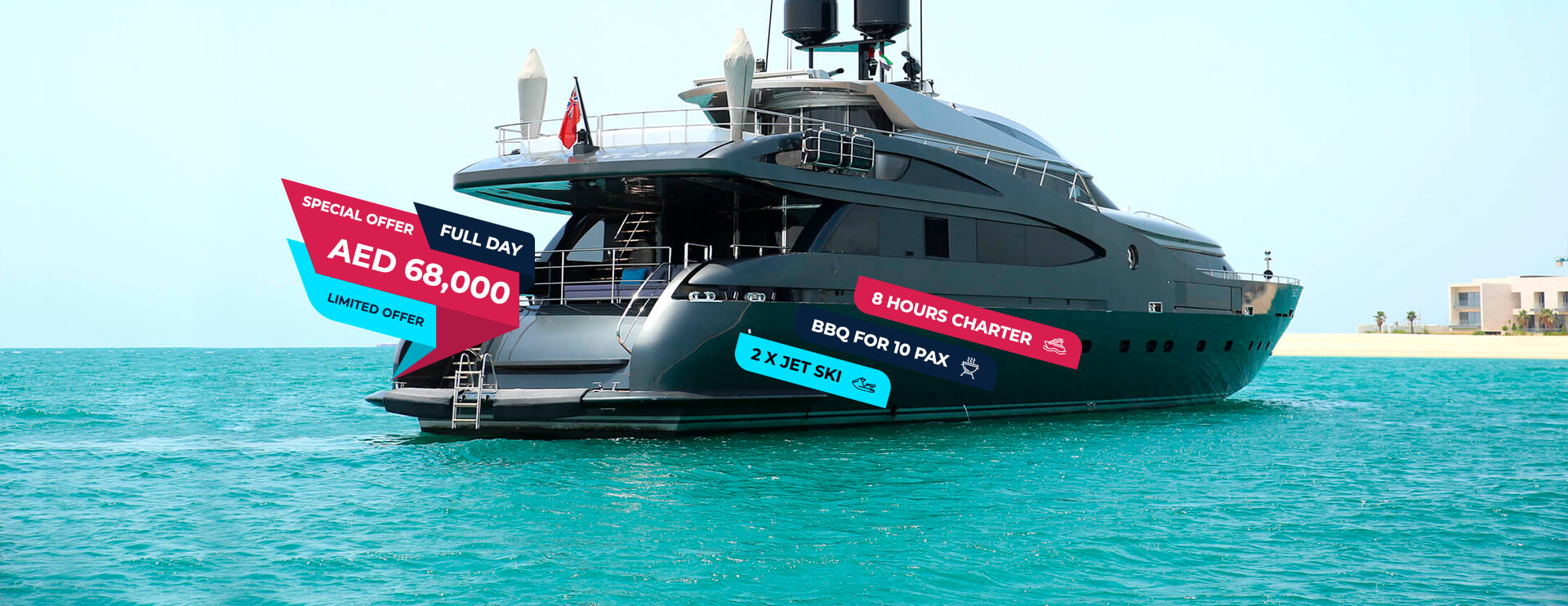 Special offer for yachts'