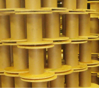 Plywood cable reels