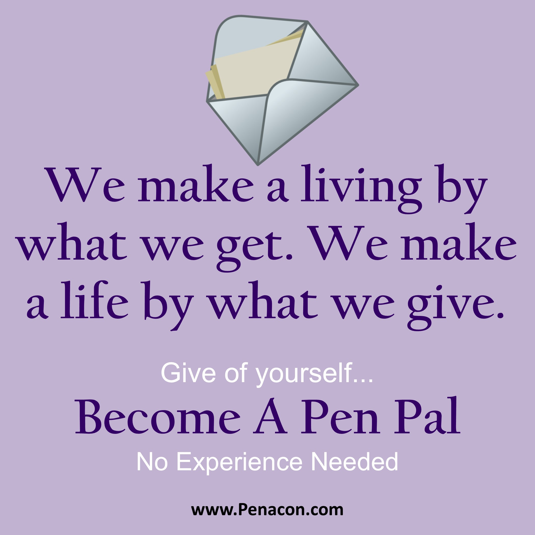 what we give