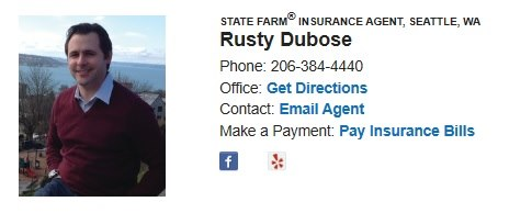 Company Logo For State Farm Rusty Dubose (206) 384-4440'