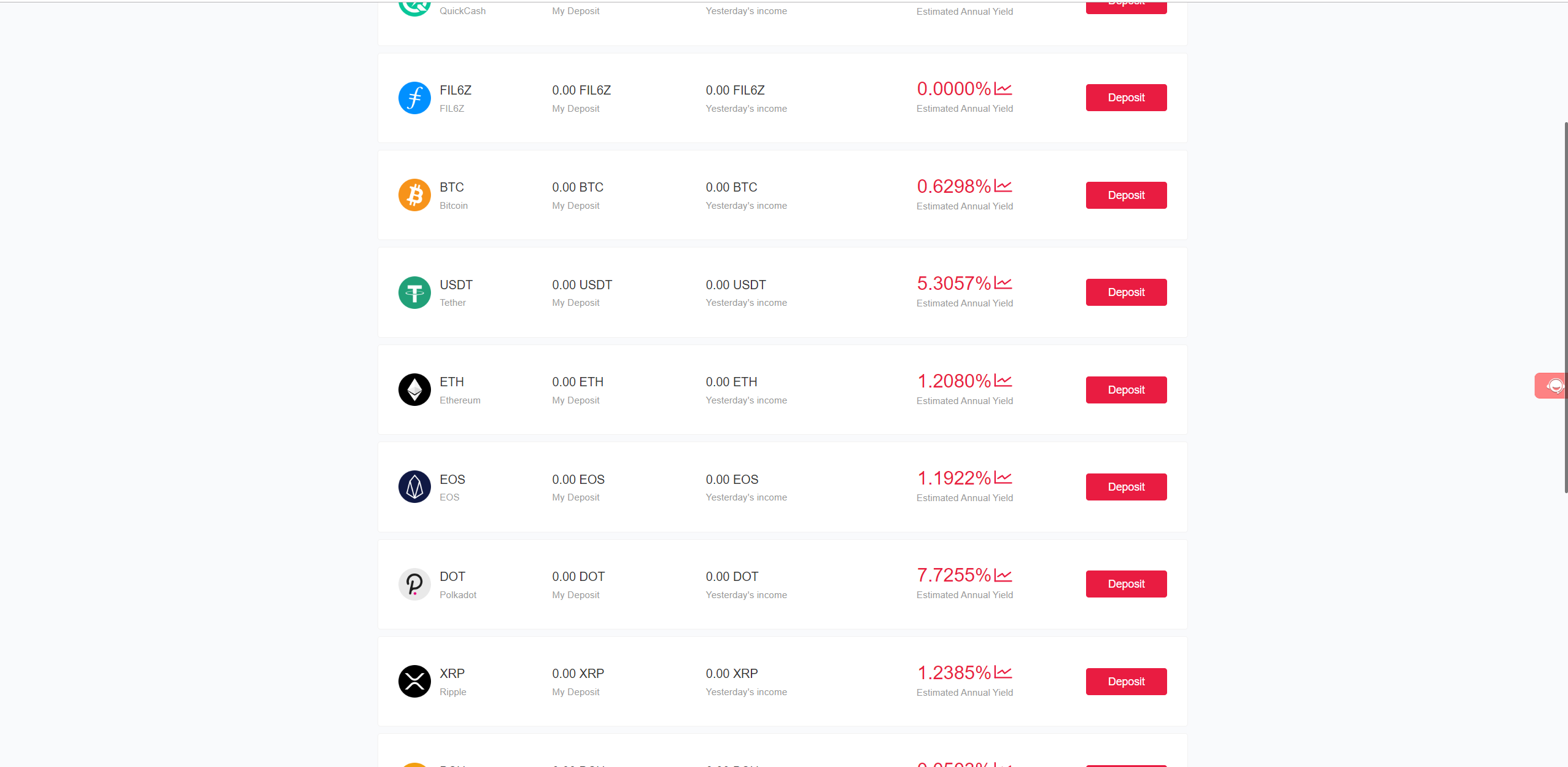 Savings income of the DOT on the top exchange ZB.com is safe