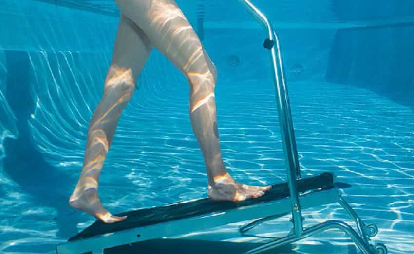 Swimming Pool Treadmill'