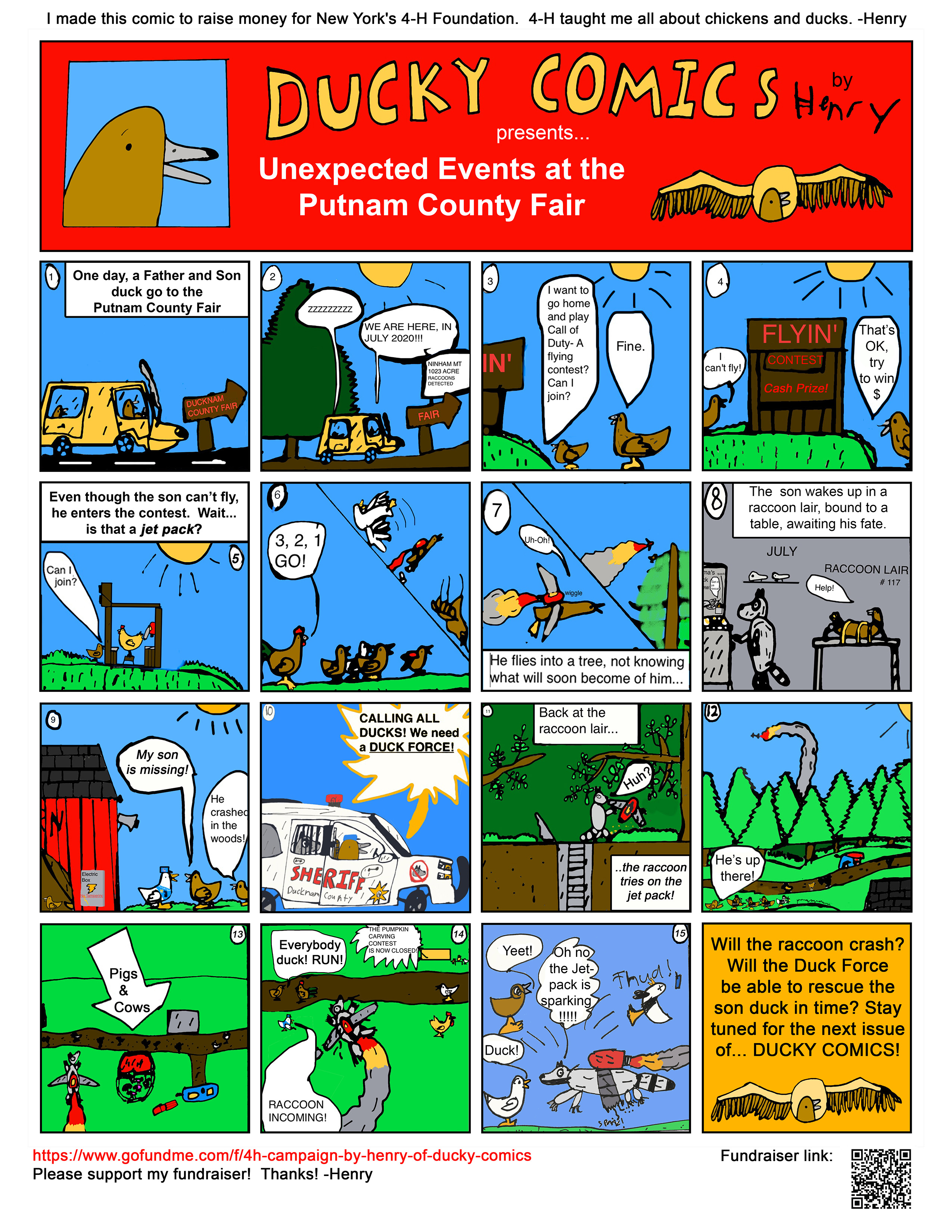Henry McEvoy Comic