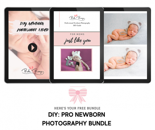 FREE DIY - Newborn Photography Bundle'