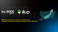 IKIO Makes The Inc. 5000 List of America’s Fastest