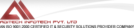 Logo for Aditech Infotech'